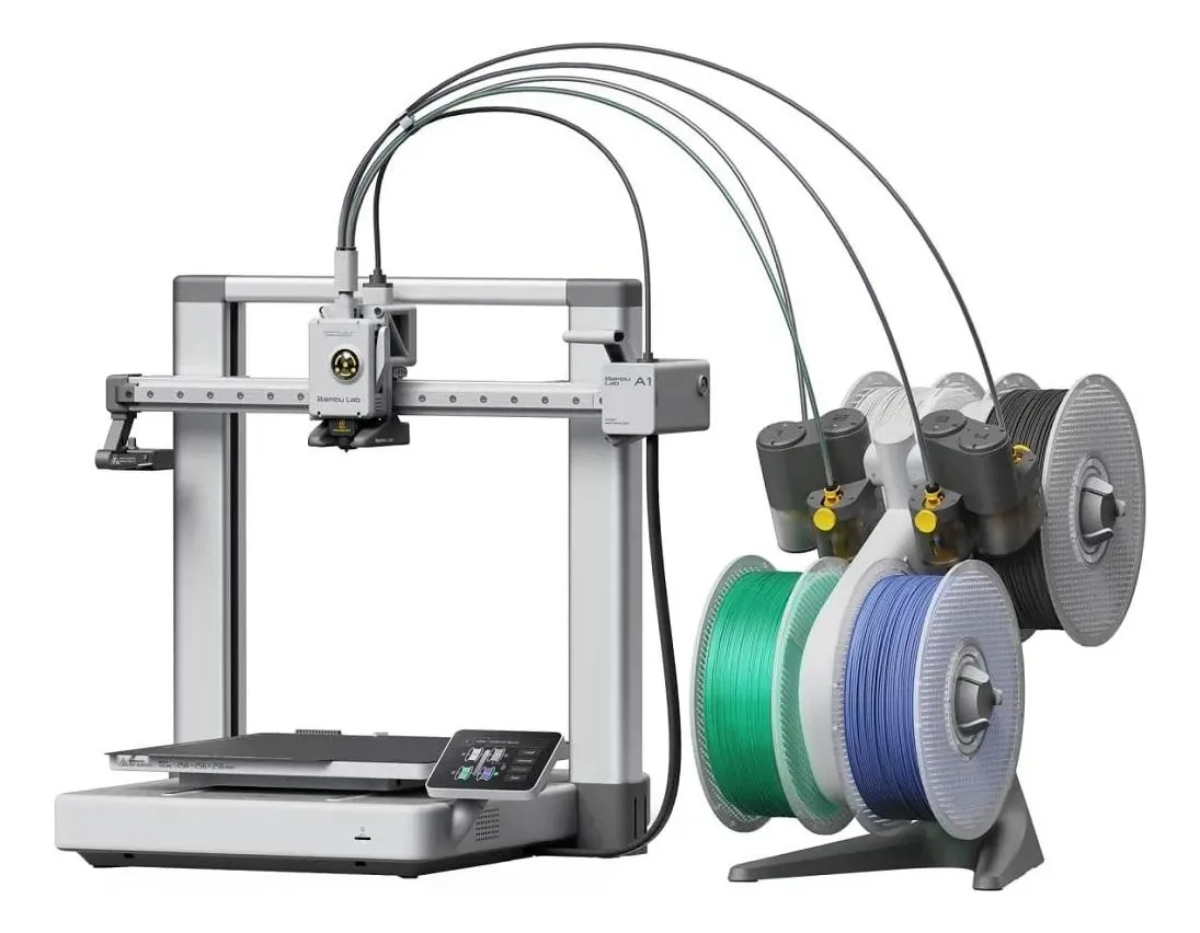 Impressora 3D Bambu Lab A1 Combo com AMS Lite